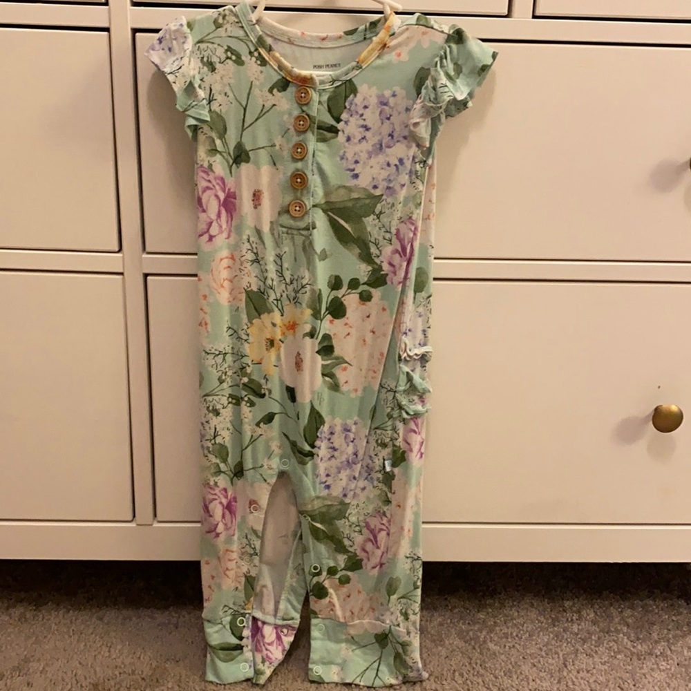 Posh Peanut Erin romper size 2T